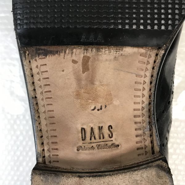 ダックス/DAKS☆本革/グッドイヤー製法/フルブローグ/ウイングチップ