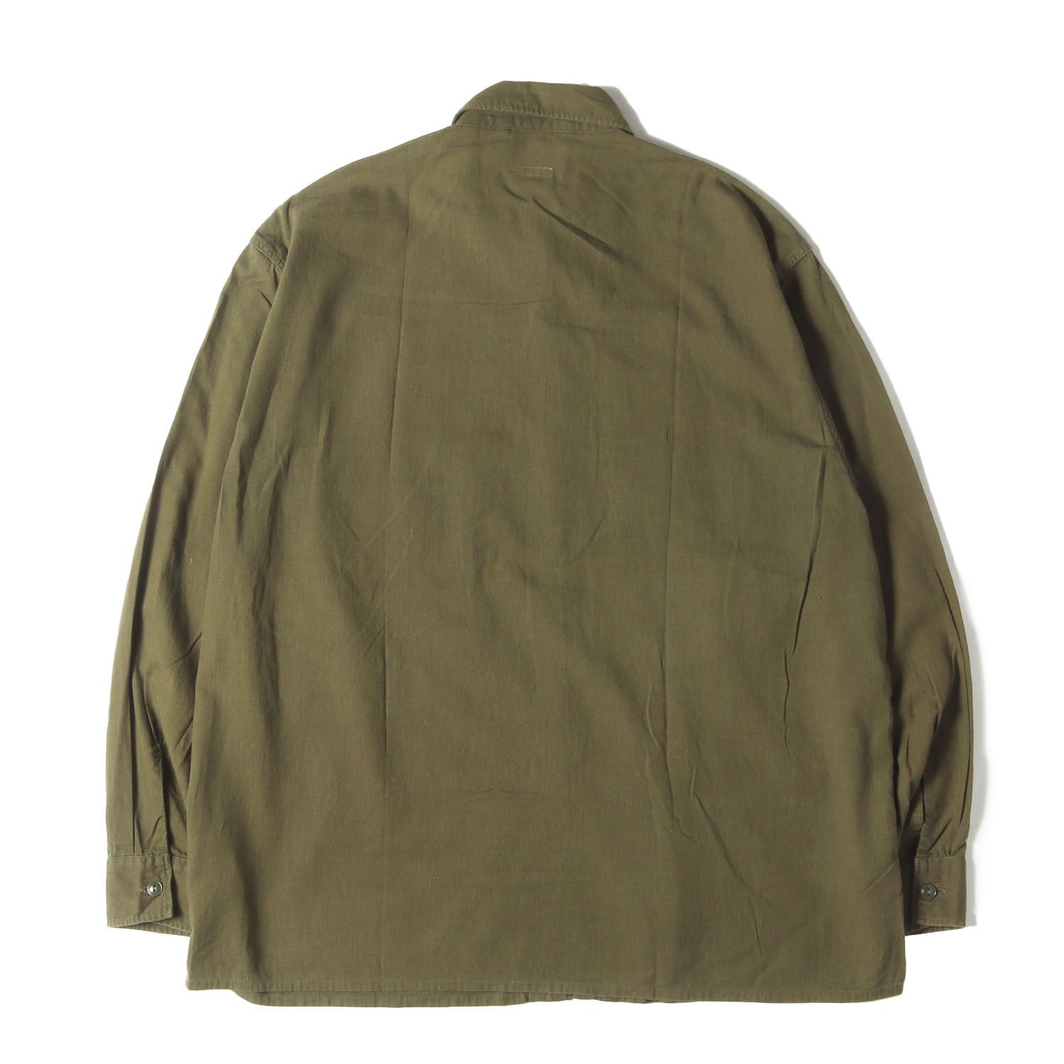 COMOLI コモリ シャツ カーキ サイズ:2 | 21SS ベタシャン CPO シャツ