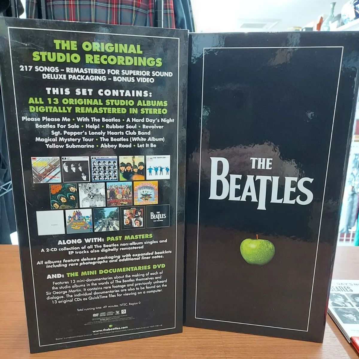 ビートルズBOX CD＆DVD14枚セット