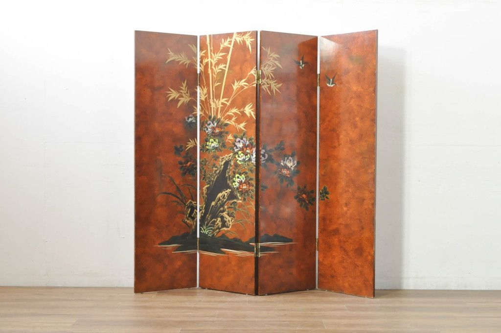 欄間 2枚セット 松と鷹 松、鷹衝立他✳︎2点セット