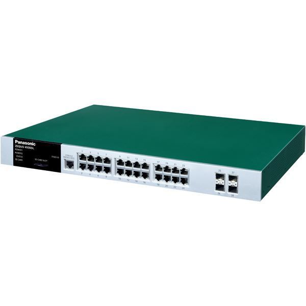 パナソニックESネットワークス 24ポート L3スイッチングハブ ZEQUO 4500DL PN36241C