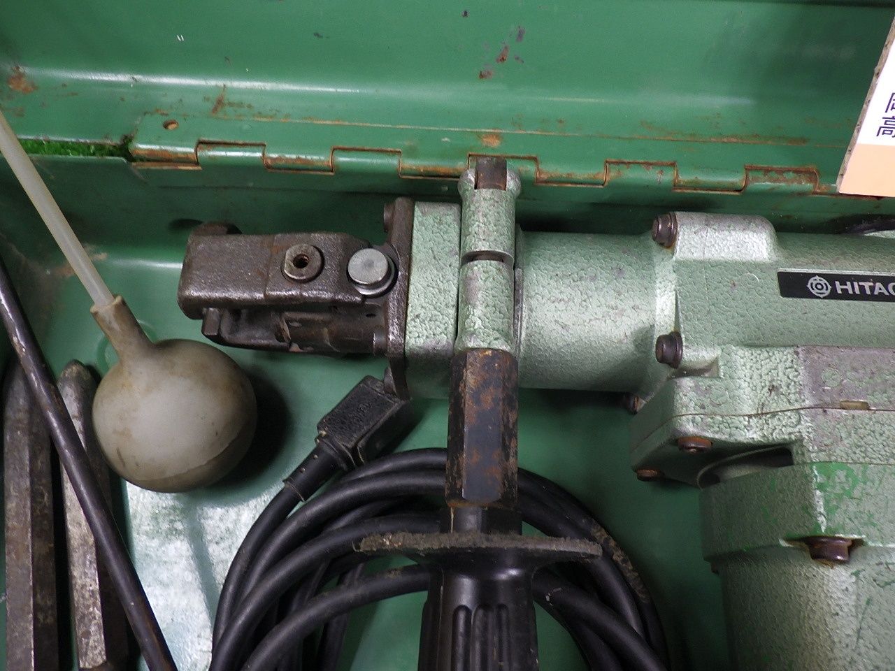 六角17mm軸 日立 ハンマドリル DH35 コード式 ビットおまけ ケース付き 品