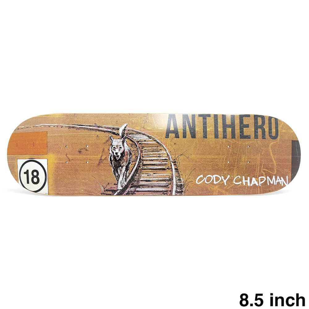 ANTIHERO DECK アンチヒーロー デッキ CODY CHAPMAN INTERMODAL 8.5 スケートボード スケボー