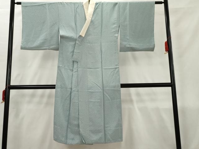 正絹　高級　長襦袢　無双仕立　花霞文　よろけ暈し文　✨小柄な方　腰回りゆったり 平和屋着物□振袖用長襦袢 無双仕立て 絞り 草花地紋 暈し染め