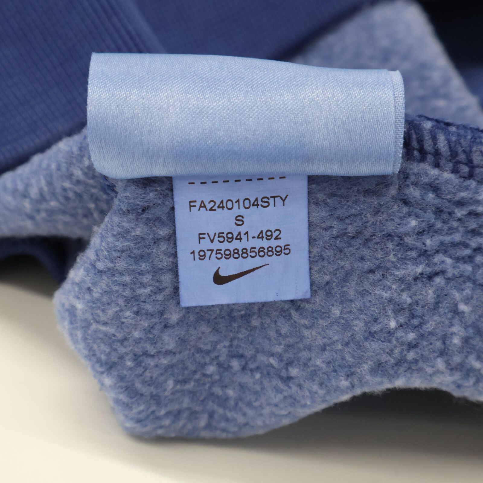 NIKE(ナイキ) NIKE ナイキ ×NIGO FV5941-492 CREW FLC NAVY S サイズ:S 
