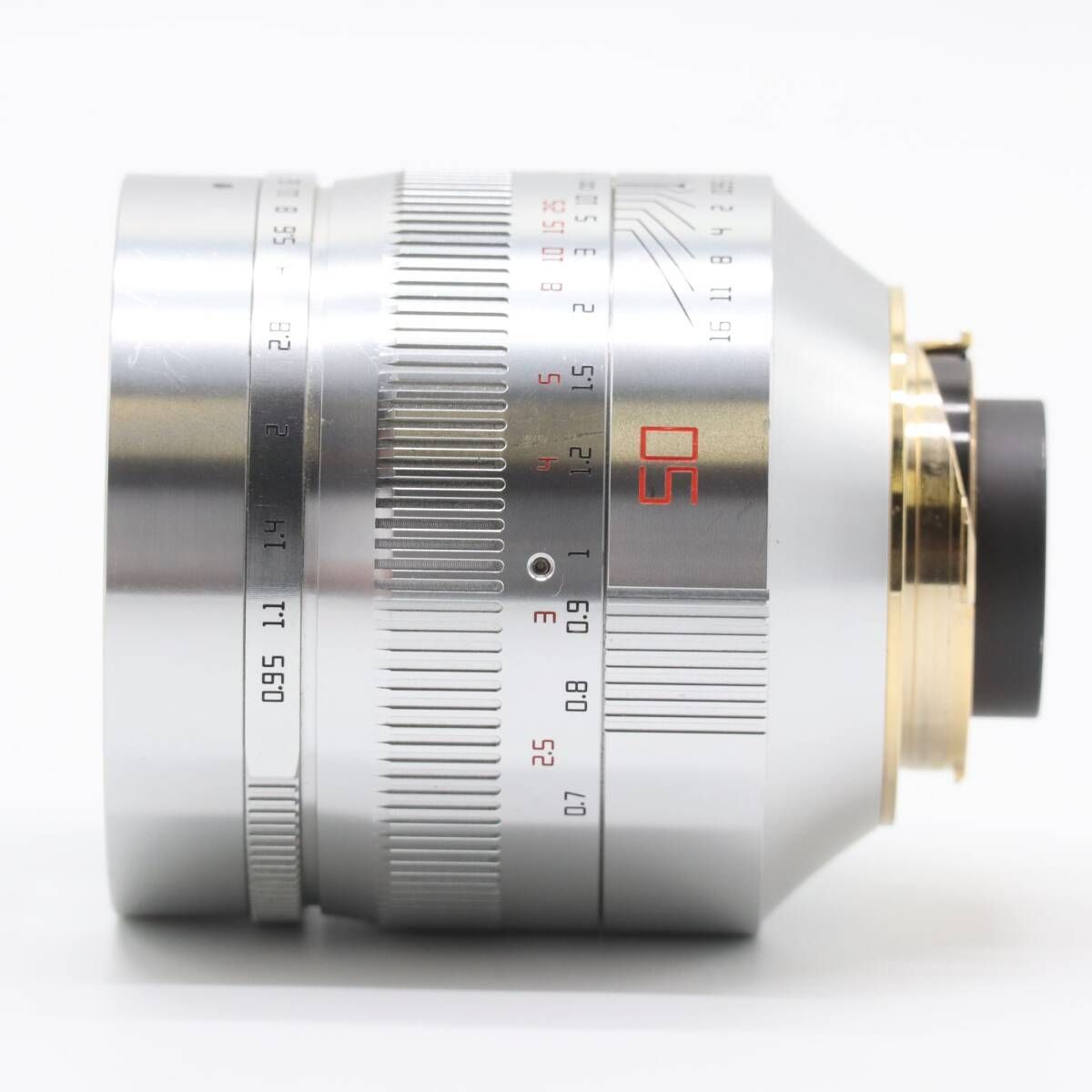 TTArtisan 50mm F0.95 ASPH Mマウント ライカM ステンレスシルバー