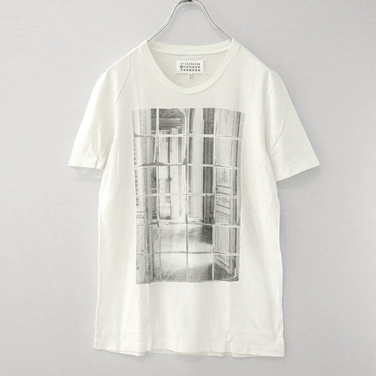 マルタン マルジェラ ⑩ デザインカットソー 44 Tシャツ 白