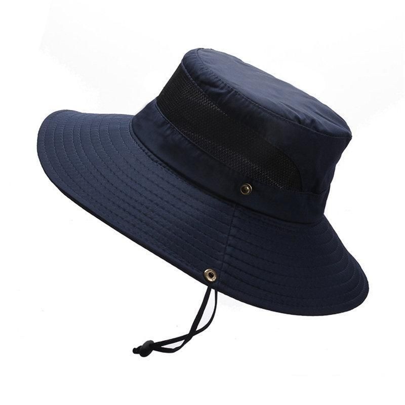 帽子 メンズ 大きいサイズ サファリハット 登山 ツバ広 UVカット