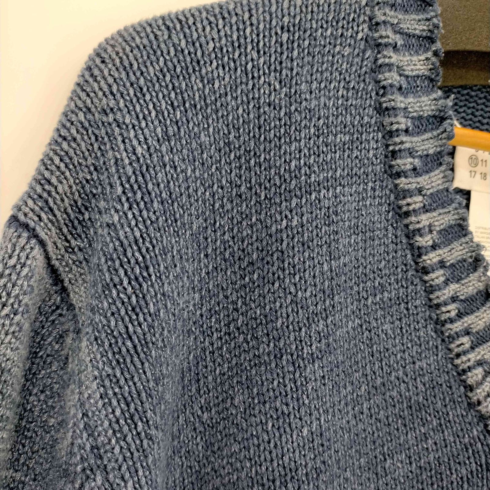 メゾンマルジェラ Maison Margiela 21SS インディゴ染めサイド