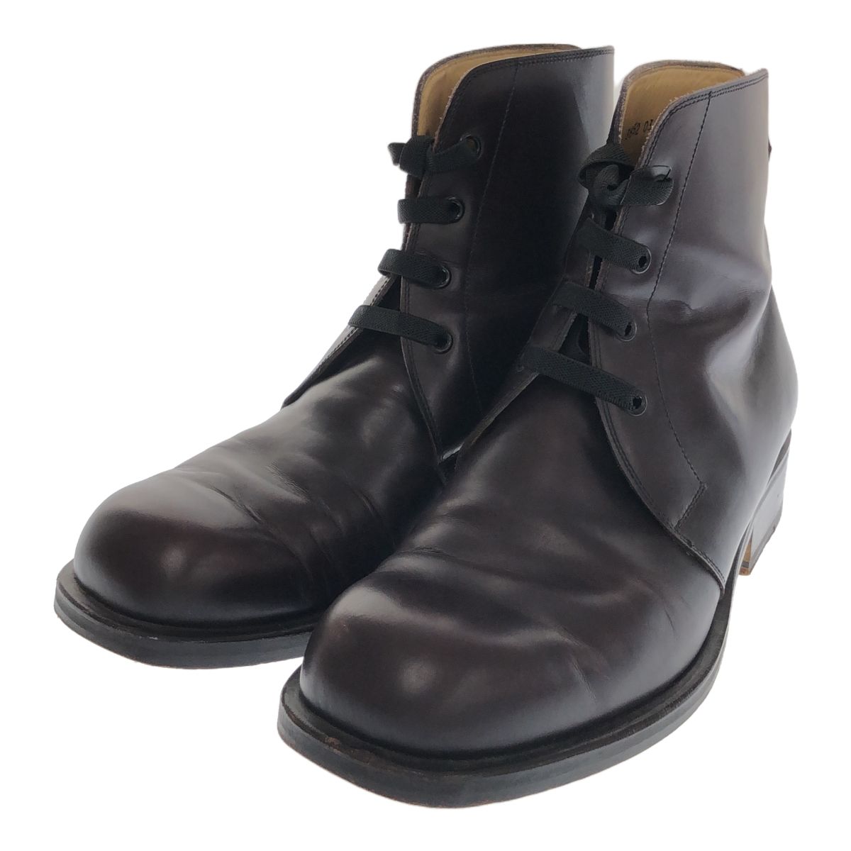 Santoni サントーニ レースアップブーツ 牛革 SANTONI ARISTCRATICO 