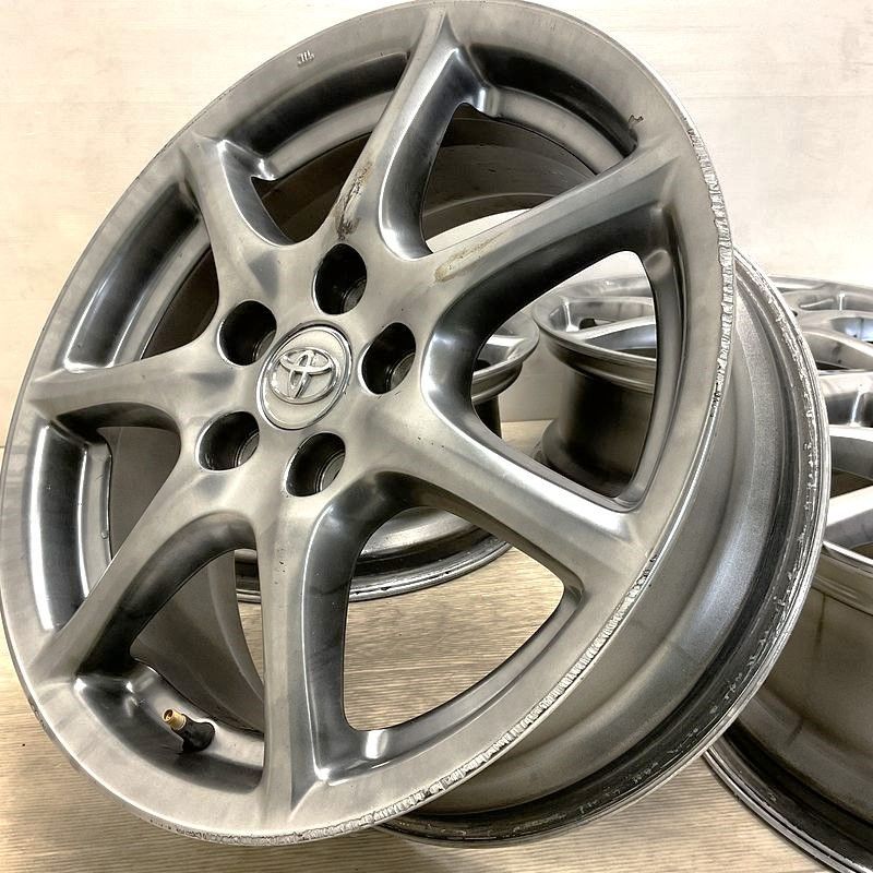中古 17インチ アルミ トヨタ エスティマ 純正 4本セット C-HR