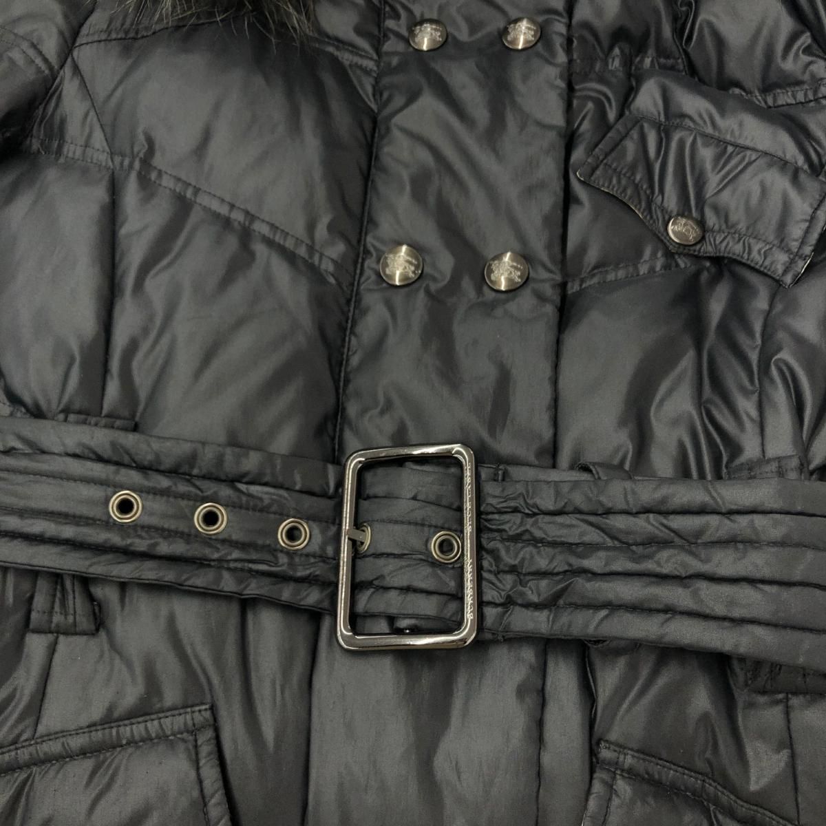 BURBERRY BLUE LABEL バーバリーブルーレーベル ラクーンファー