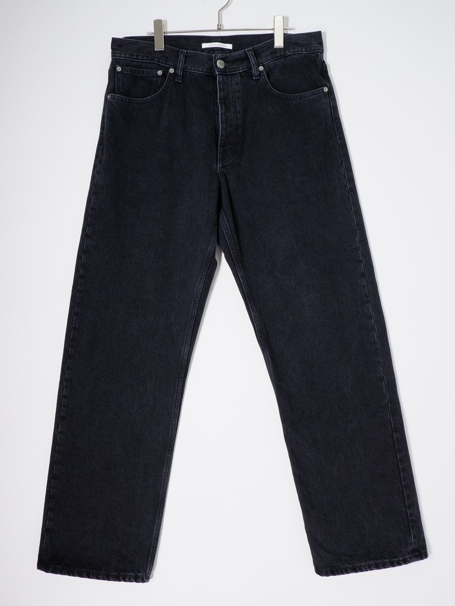 メンズ SUNFLOWERサンフラワー 5094 708 LOOSE WASHED BLACK2 DENIM 