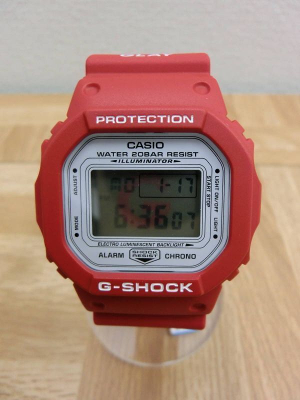 267691 カシオ CASIO xGLAY 25TH ANNIVERSARY DEMOCRACY G-SHOCK DW-5600VT 時計