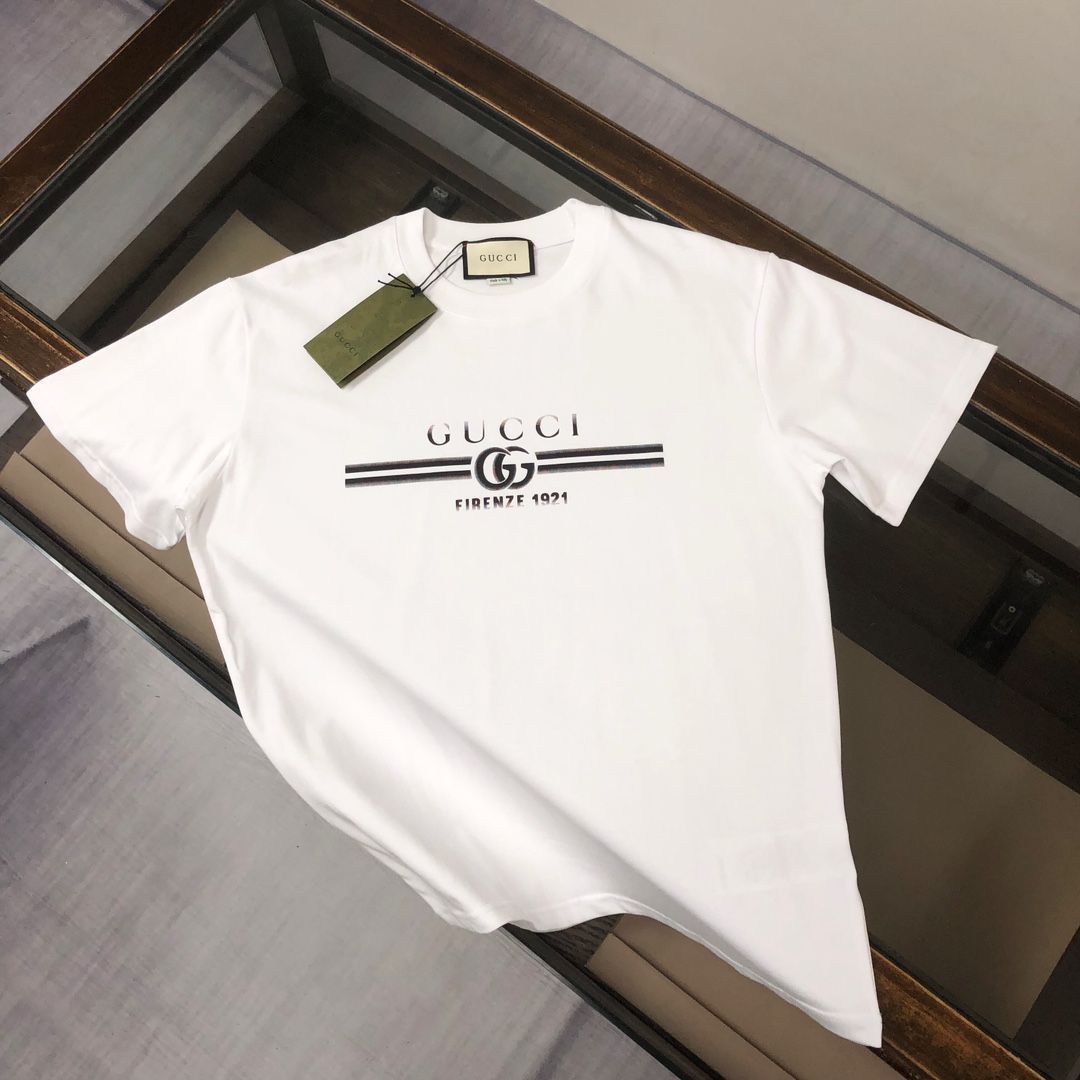 GUCCI クルーネックTシャツ - 高品質コットンで快適な着心地 | -WTO輸入1