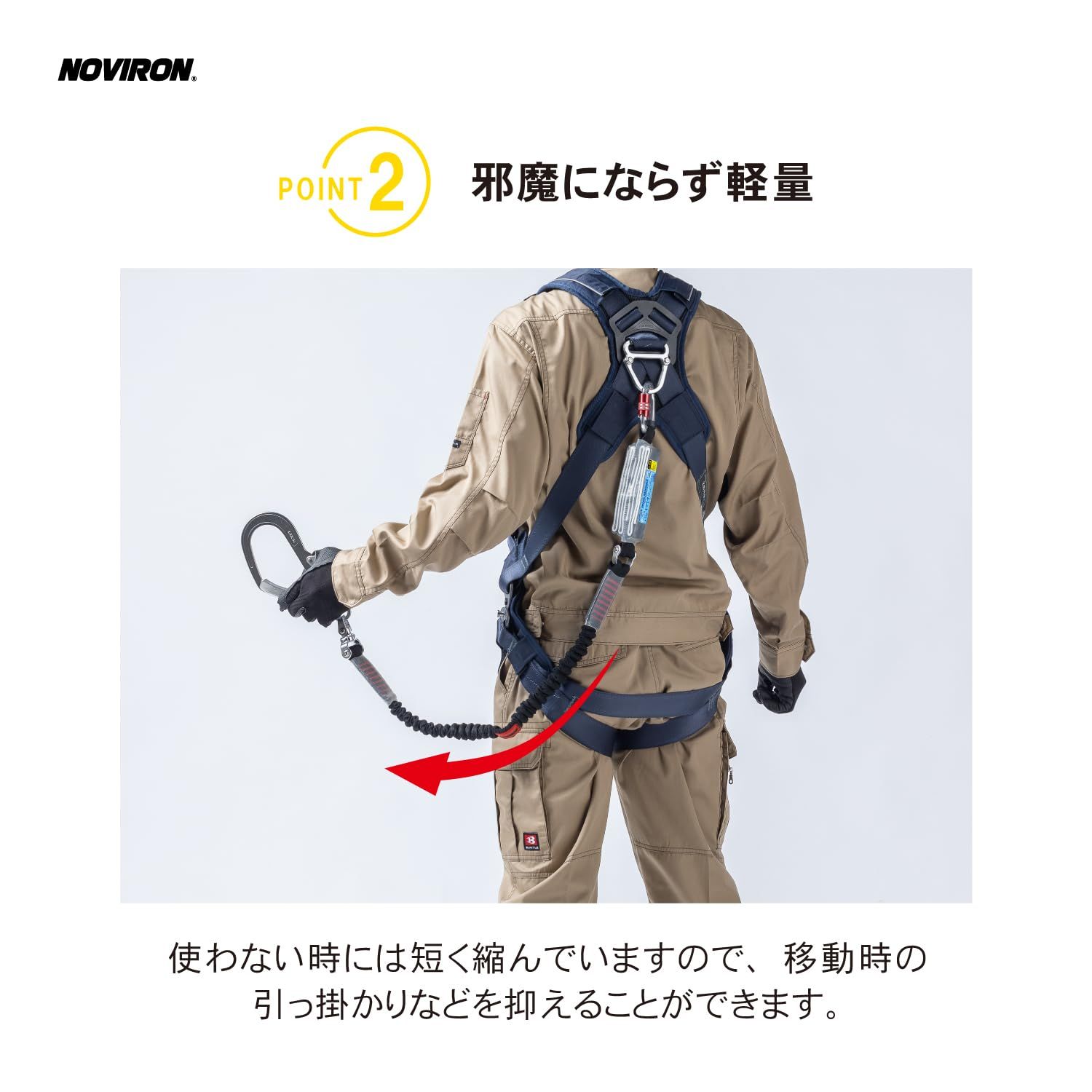 フルハーネス用ランヤード