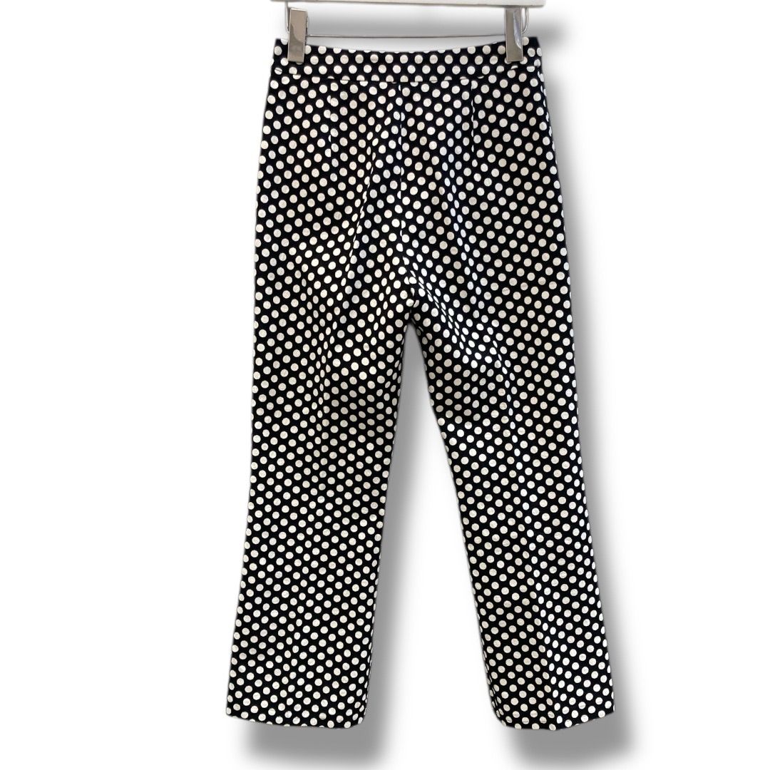 美品✴︎トゥモローランドコレクションセミワイドクロップドパンツ34 7号 美品⚑トゥモローランドコレクション ドライツイル セミワイド