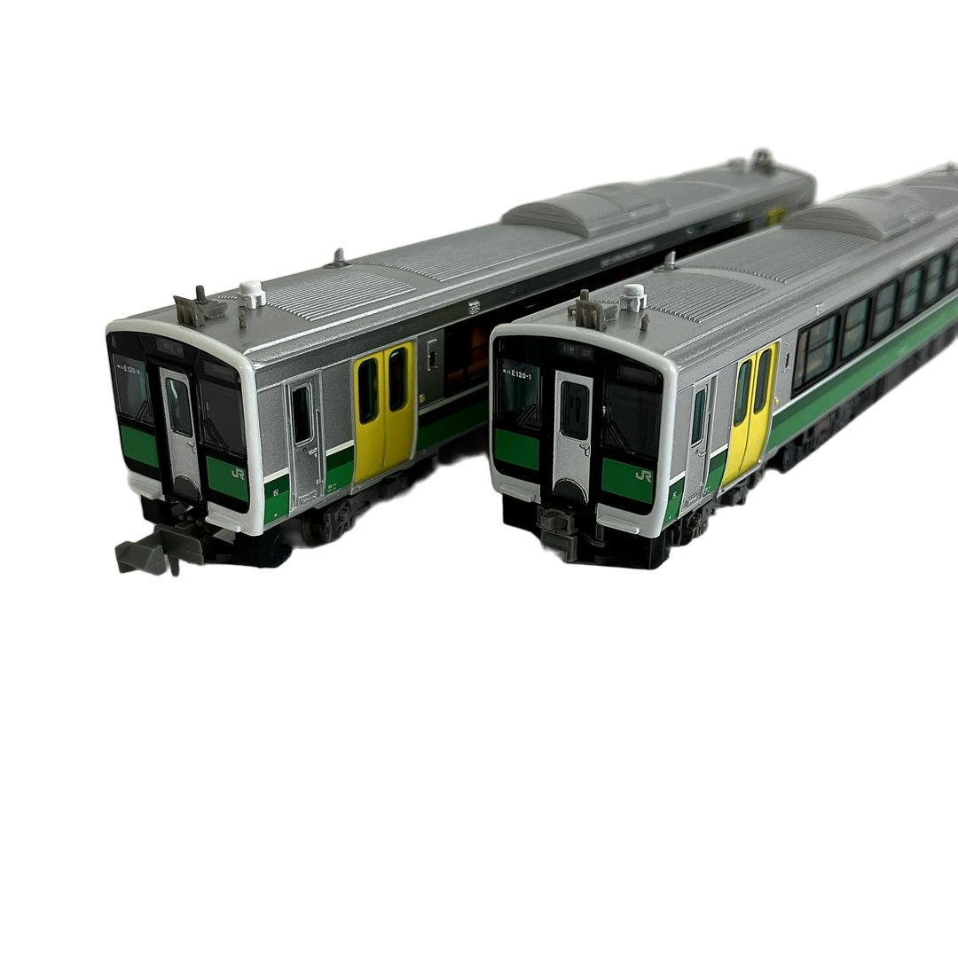 MICROACE A7444 キハE120 新塗装 緑 只見線 2両セット マイクロエース Nゲージ 鉄道模型 良好 Y10443346
