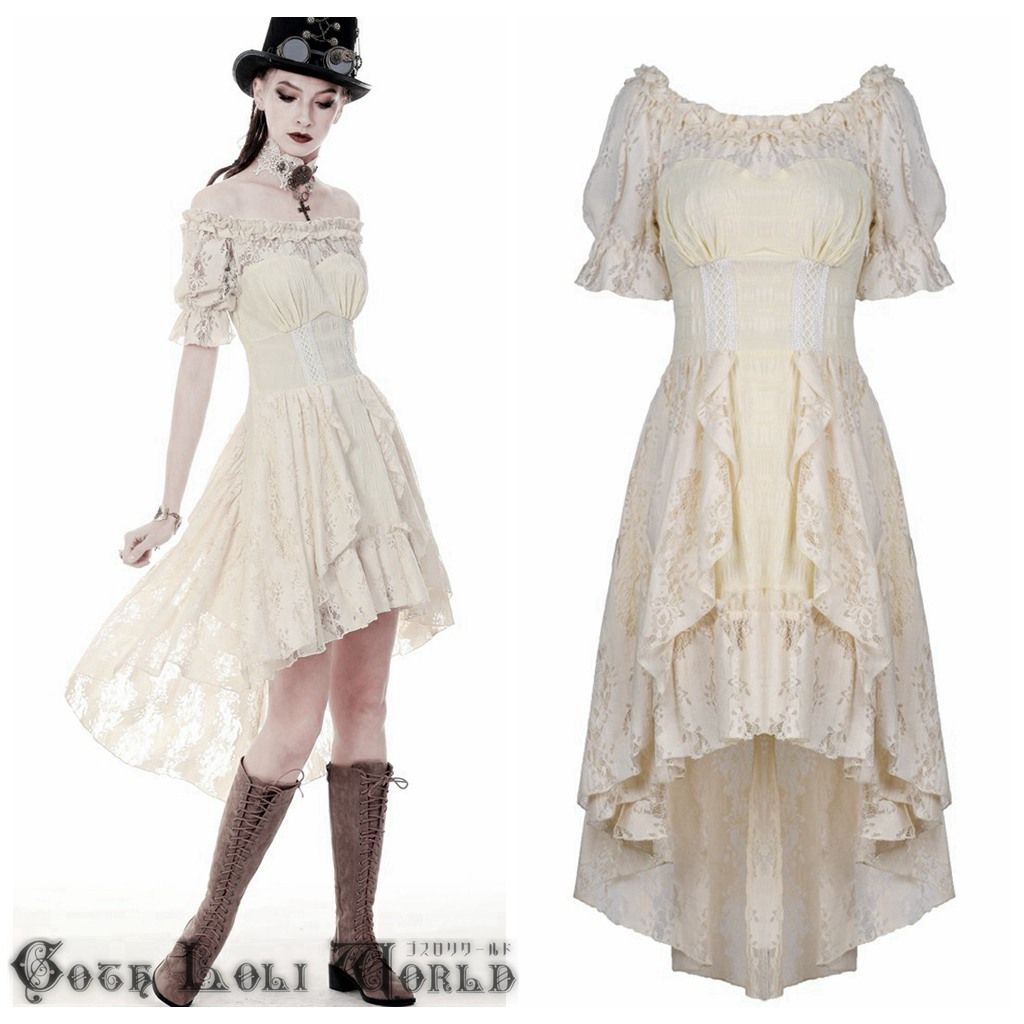 日本人気超絶の 新品 未使用 Dil ゴスロリスチームパンクパフスリーブワンピース Dw358 ロングワンピース Lavacanegra Com Mx Lavacanegra Com Mx