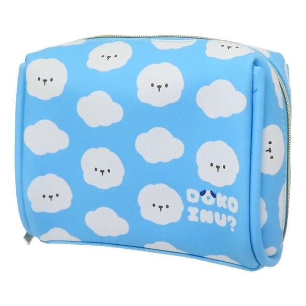 ドコイヌくも ポーチ 化粧ポーチ コスメポーチ