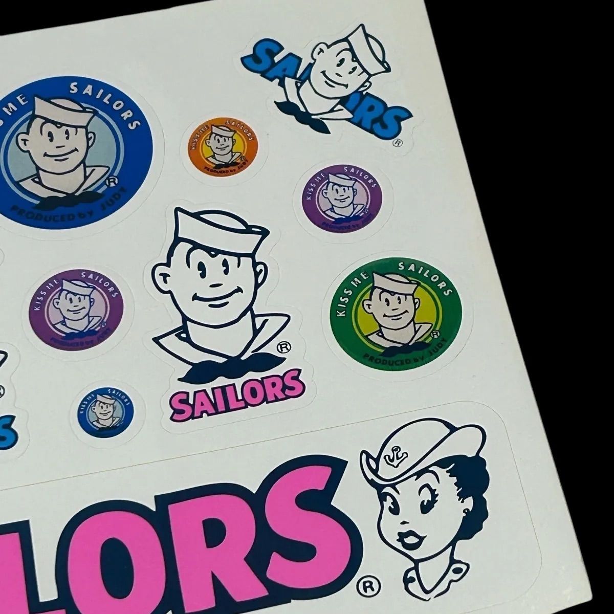 激レア SAILORS セーラーズ ステッカー シール 付録 三浦静加 おニャン 