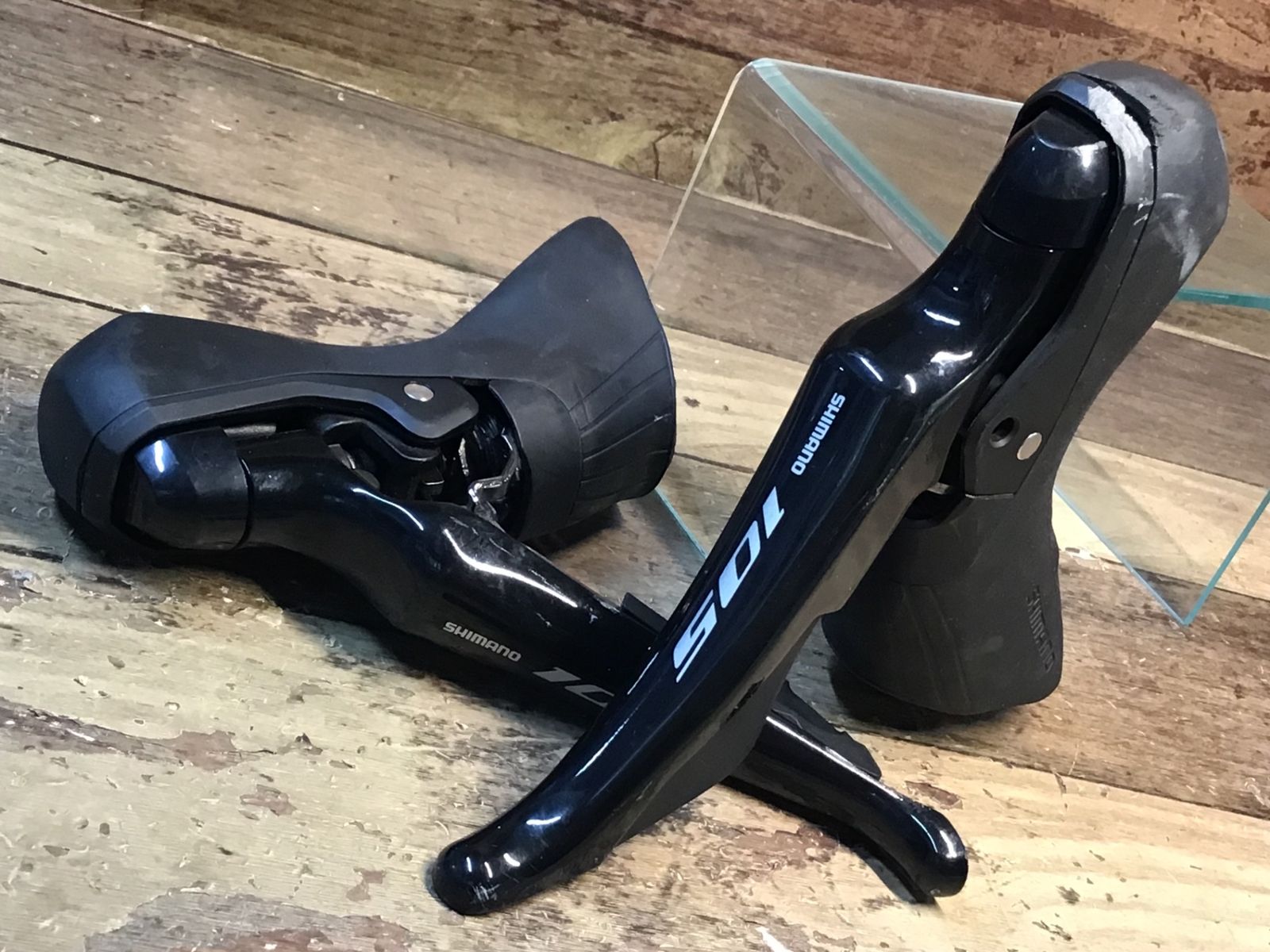 HZ974 シマノ SHIMANO 105 ST-R7020 油圧 STIレバー 2x11s - メルカリ