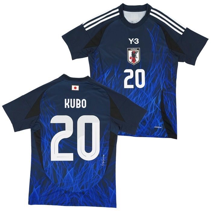 正規品 Y-3×adidas ワイスリー×アディダス サッカー日本代表 2025 レプリカユニフォーム 20 久保建英 IU0964 サイズM