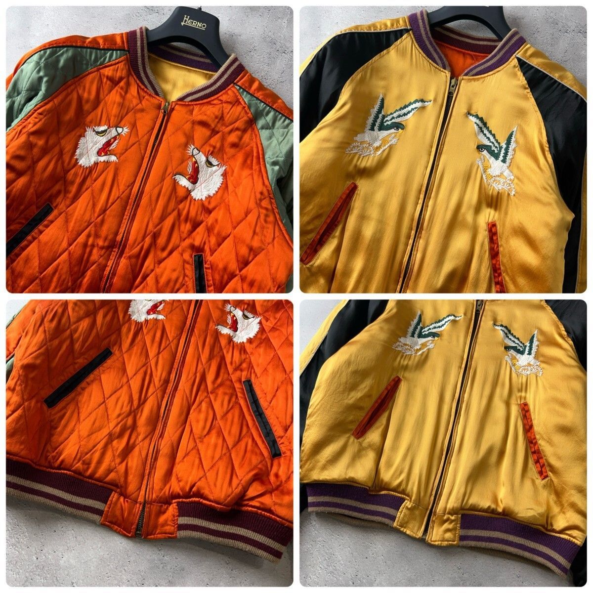 silver stone スカジャン スーベニアジャケット レア ヴィンテージ 6b772bd35bbd2a1ebfbdc287fde415