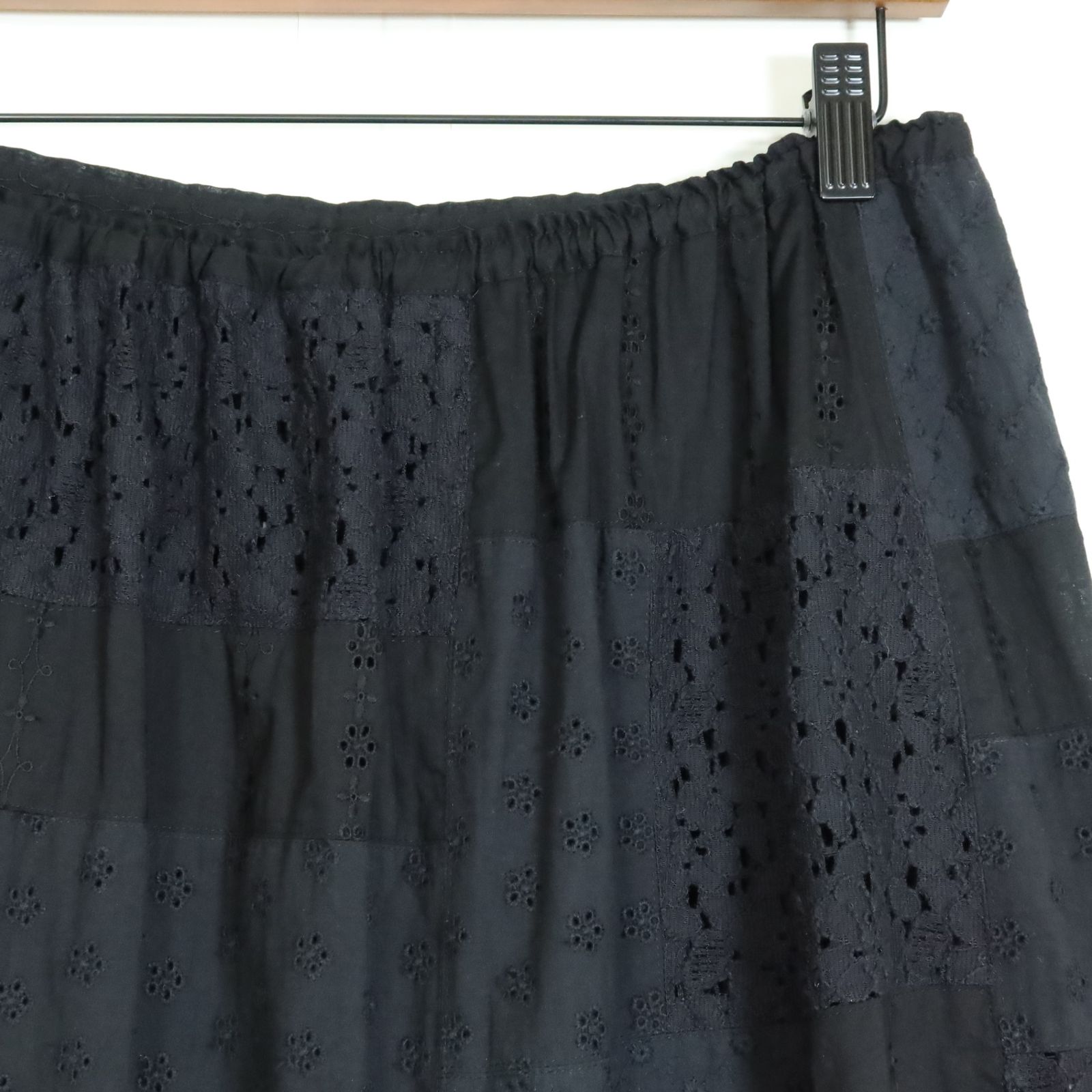 お値下げ⭐︎ピンクハウスパッチワークスカート ピンクハウス☆総パッチワーク！カットワーク刺しゅうのスカート