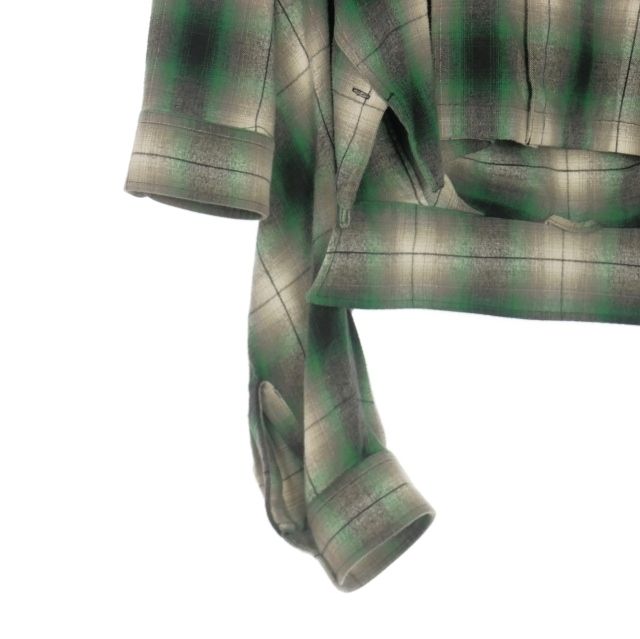 ミハラヤスヒロ MIHARA YASUHIRO 25SS Hem Layer Checkered