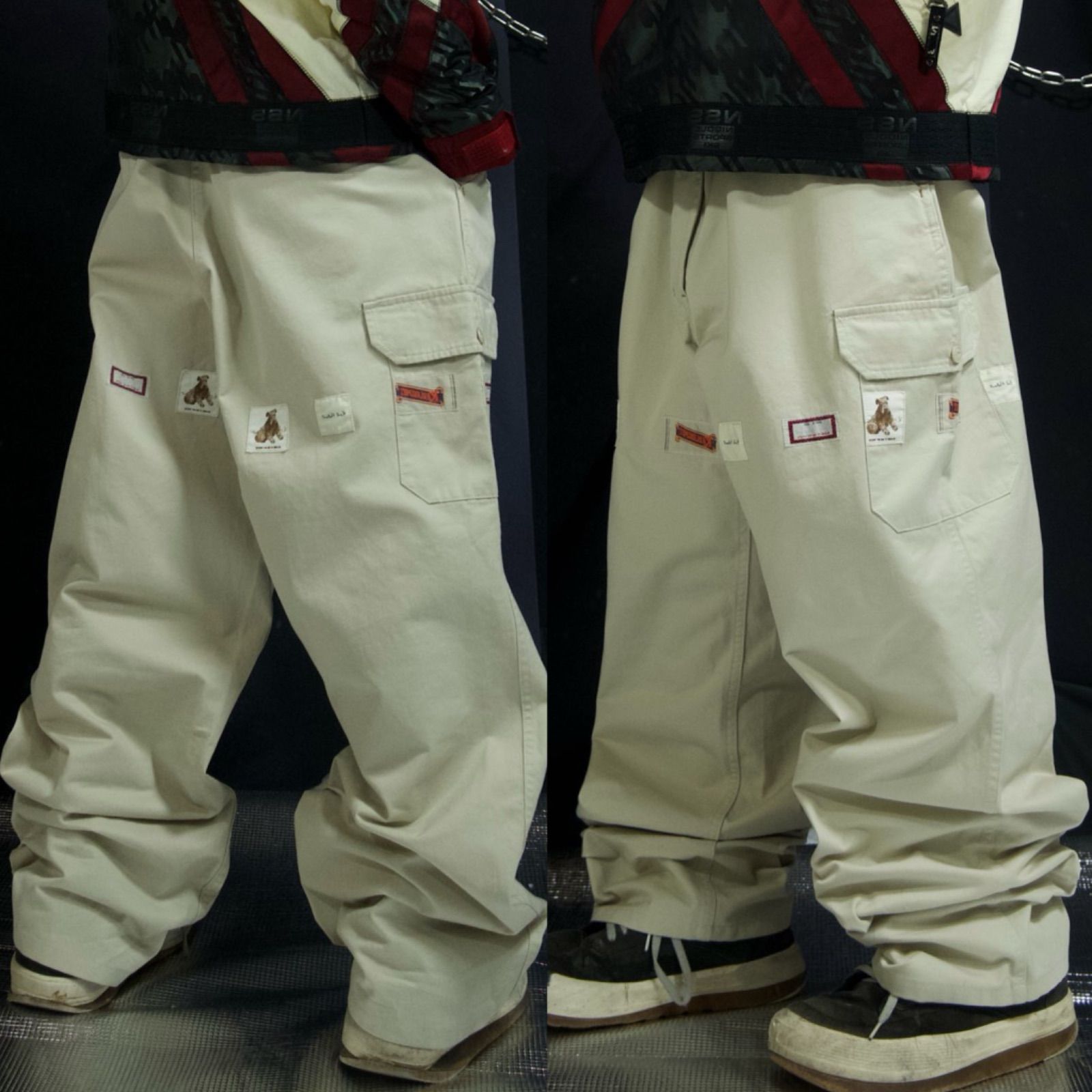 90s Karl Helmut デッドストック ペインター チノ バギーパンツ 90s