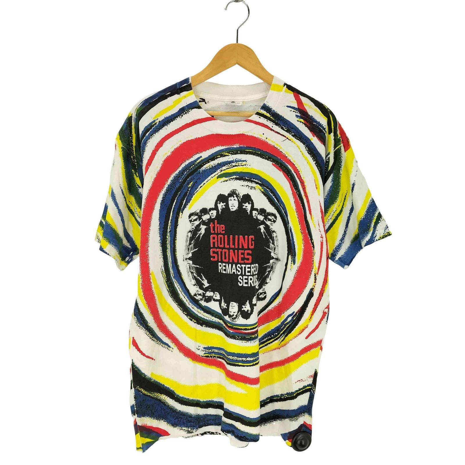 ユーズドフルギ USED古着 総柄グラフィックTシャツ メンズ JPN：XL 