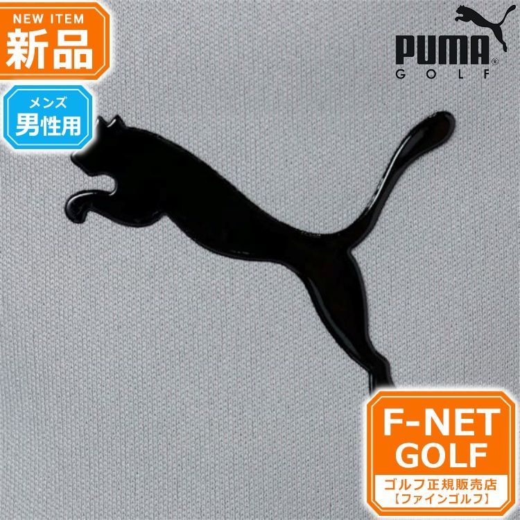 新品 【02ハイライズヘザー】【日本正規品】PUMA プーマ ゴルフウェア 秋 冬 539345 ボンディング ビッグロゴ スリム テーパードパンツ [ 防風] （メンズ） - メルカリ