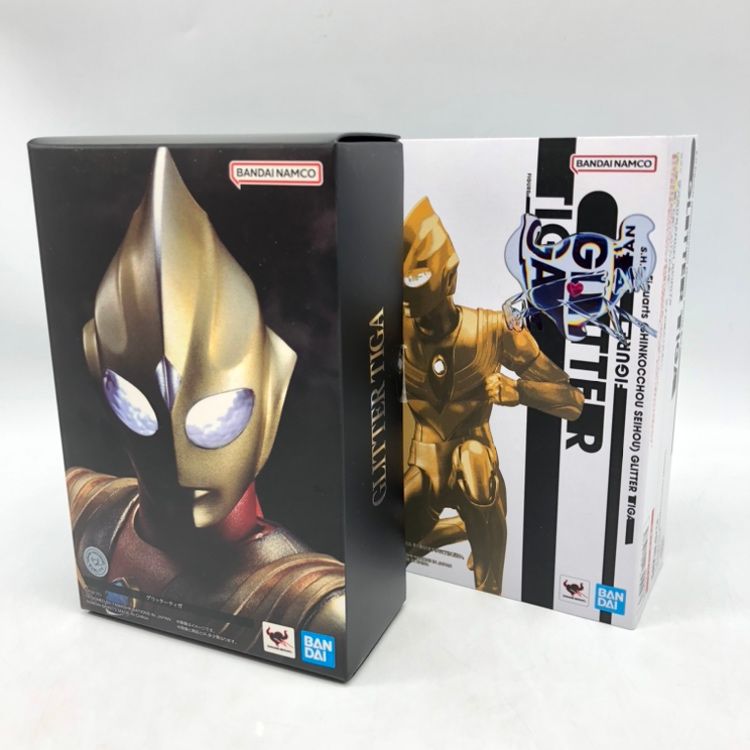 バンダイ S.H.Figuarts 真骨彫製法 グリッターティガ 開封品 白化有り 70