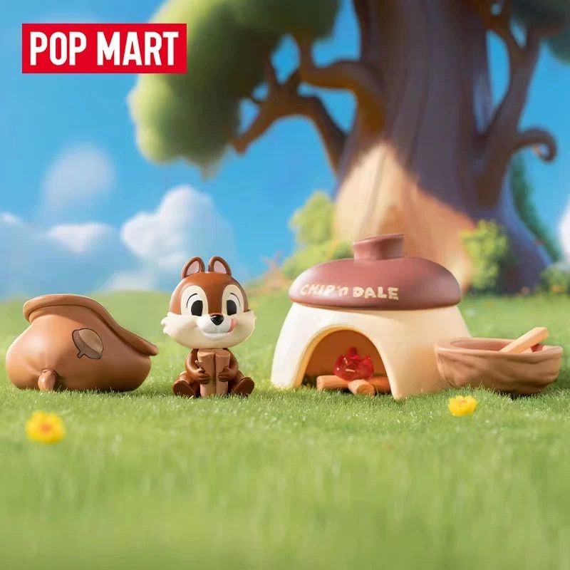 開封済】Disney x POPMART ポップマート Chip&Dale チップと