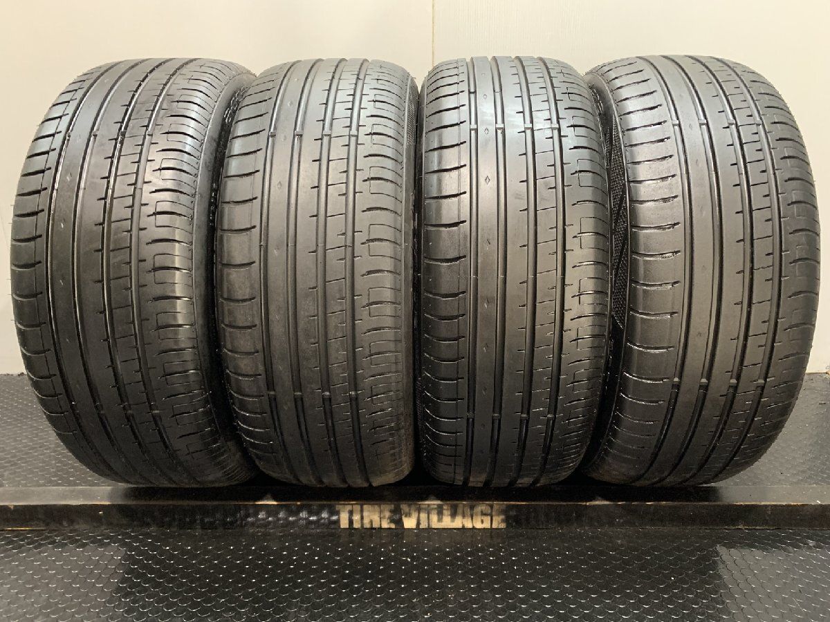 accelera PHI-R 225&frasl;55ZR17 17インチ 夏タイヤ 4本 バリ溝 ベンツ&frasl;E