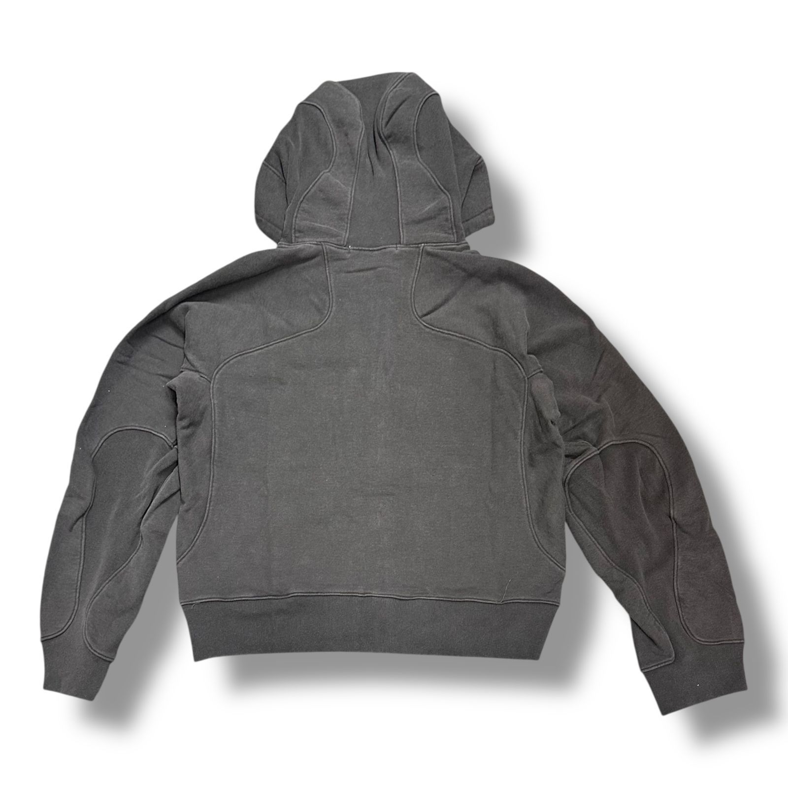 参考上代44000円 未使用品 NVRFRGT 24AW PANELLED ZIP UP HOODIE 