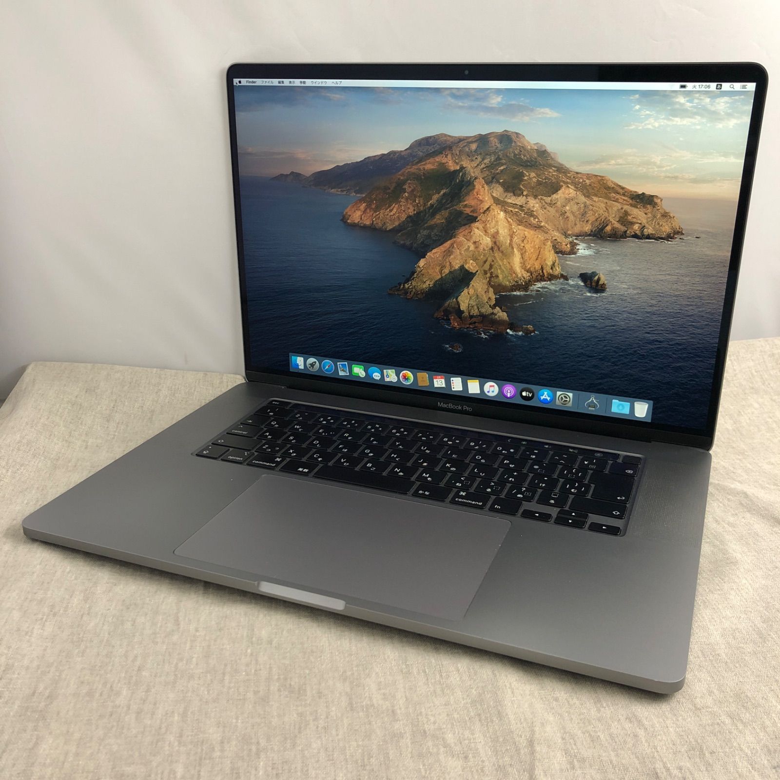 本体のみ】Apple MacBook Pro (16インチ, 2019)【Touch Bar・i9