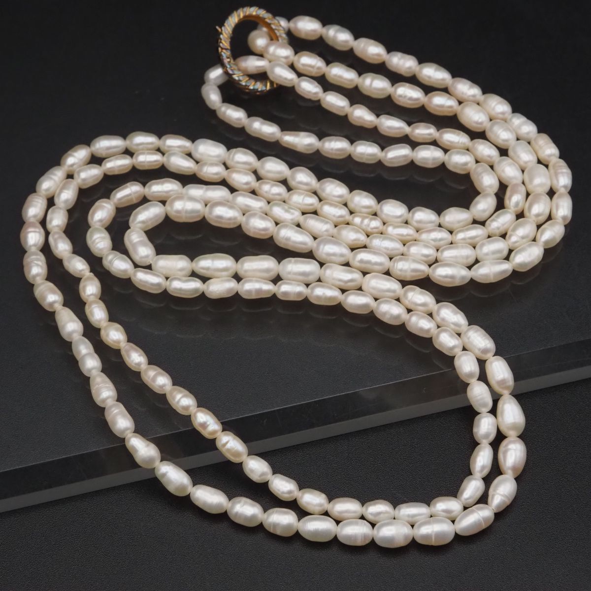 淡水パール　ネックレス　金具14KG刻印あります 楽天市場】【14Kゴールド】ネックレス パール k14 14金【10日間返金