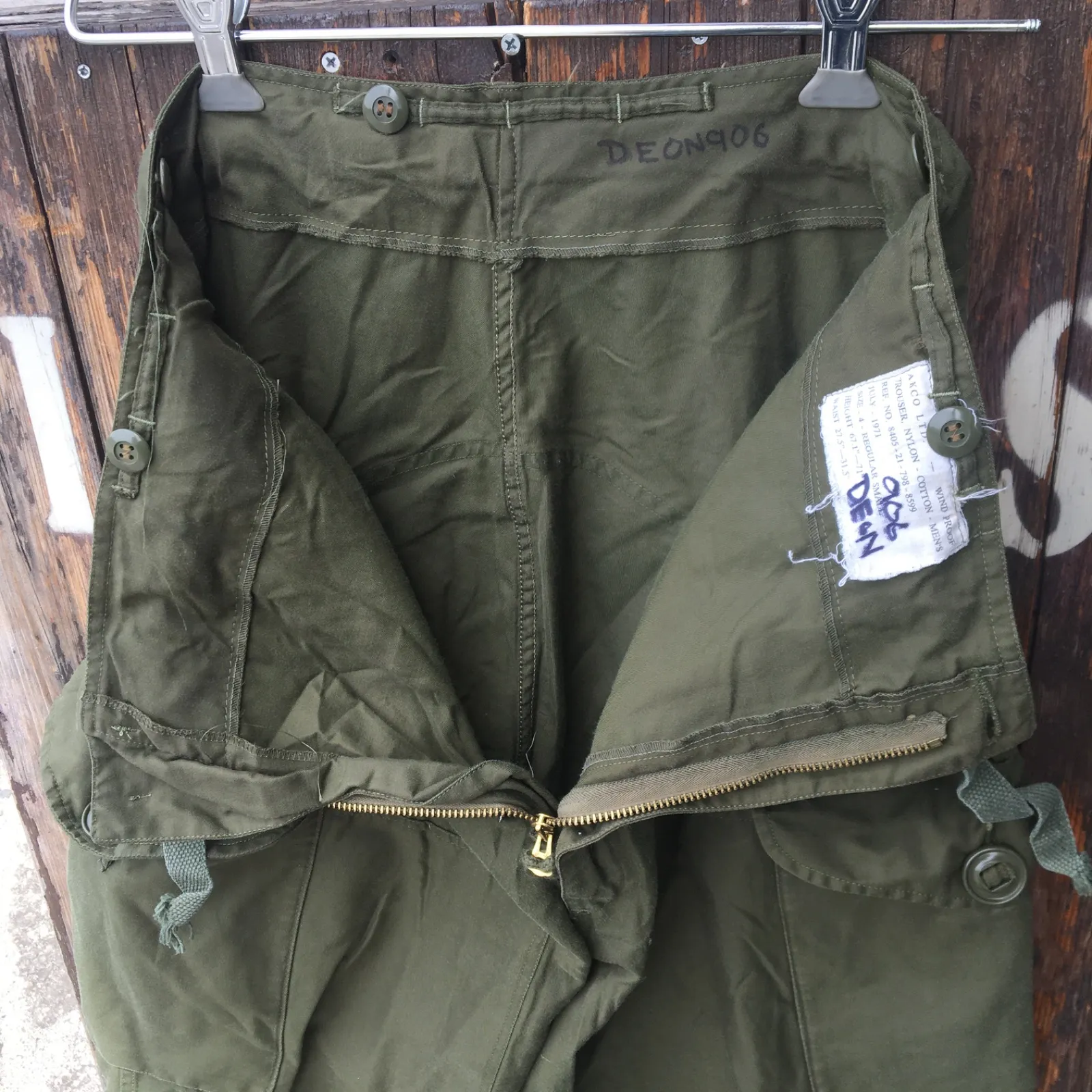 70s Vintage【Canadian Army】カナダ軍 ビンテージ ウィンドプルーフ 