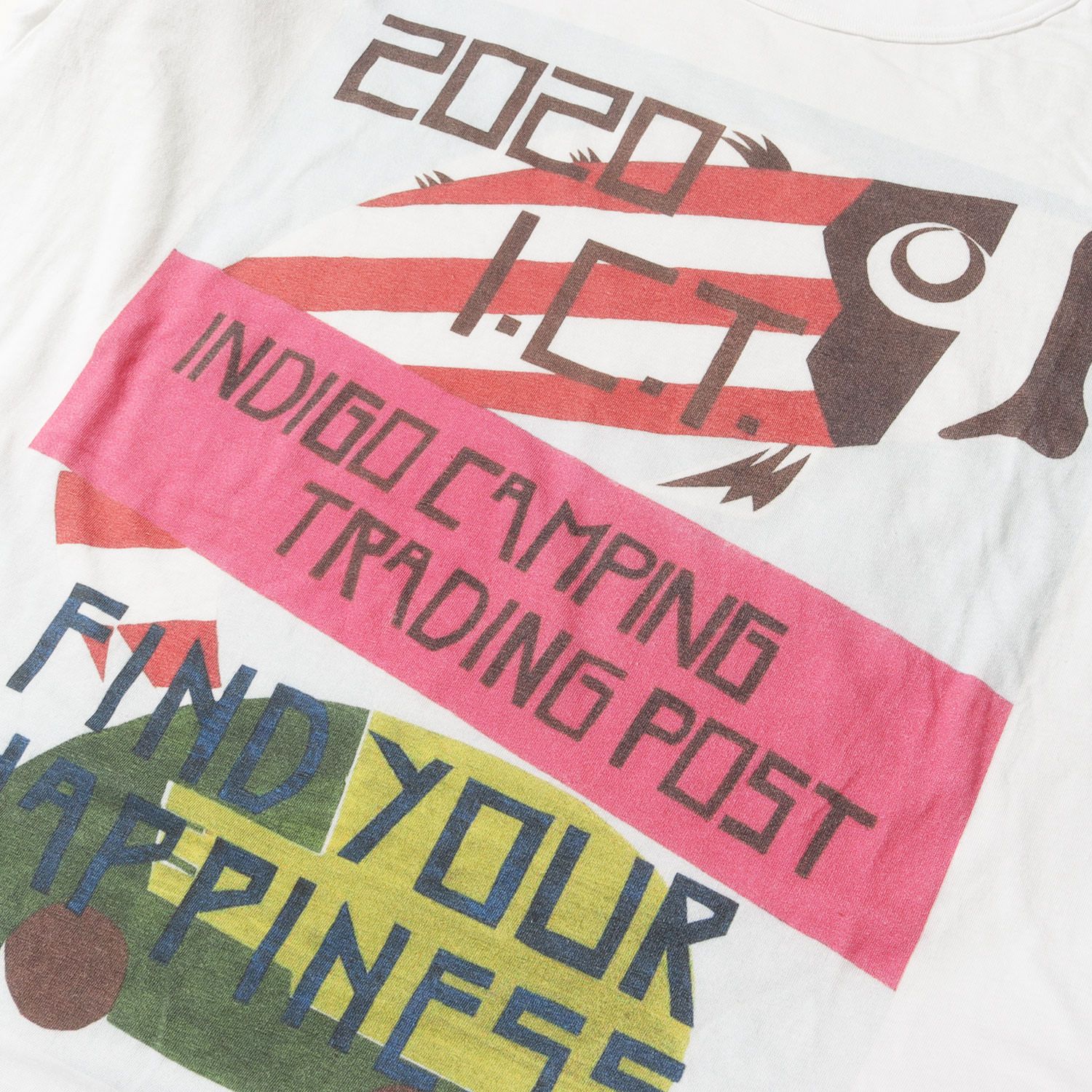 visvim ビズビム Tシャツ ホワイト 白 サイズ:3 | 20SS I.C.T 鯉のぼり