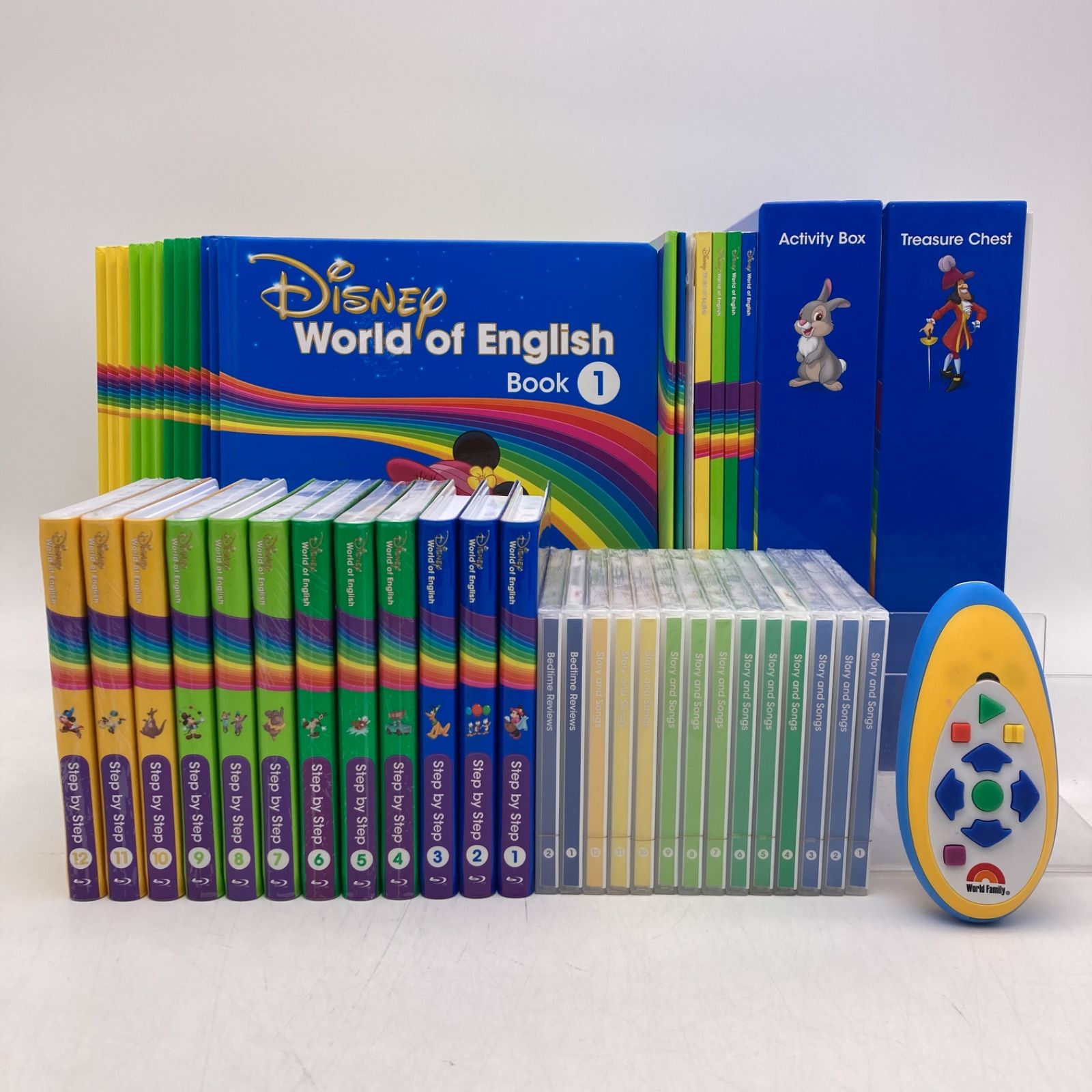 メインプログラム 絵本 CD ブルーレイ ディズニー英語システム
