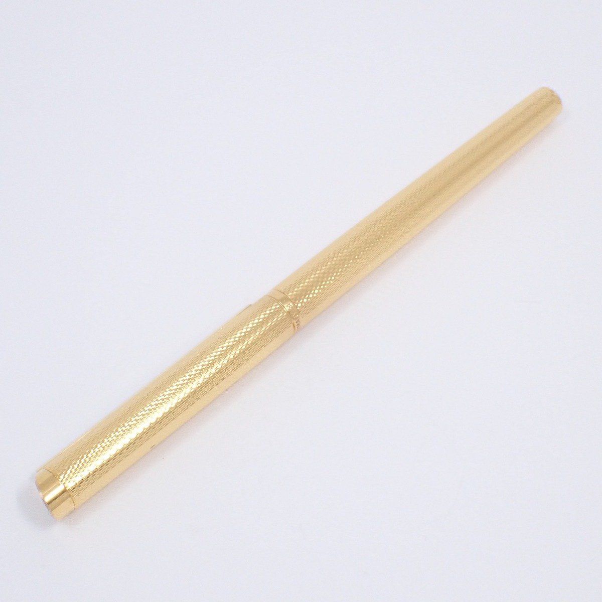 dunhill ダンヒル ジェムライン 万年筆 14Kペン先 ゴールドプレート バーレイ いおき質店
