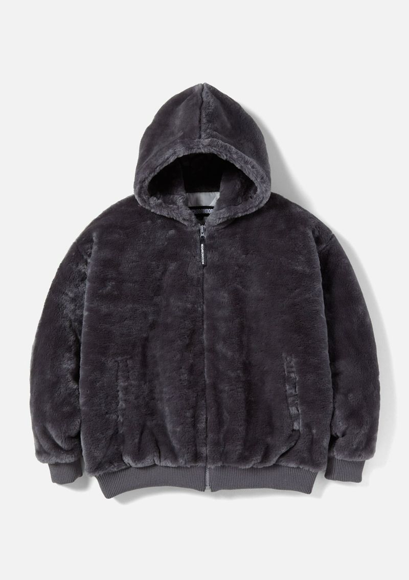 NEIGHBORHOOD Fur Hooded JK . AC 