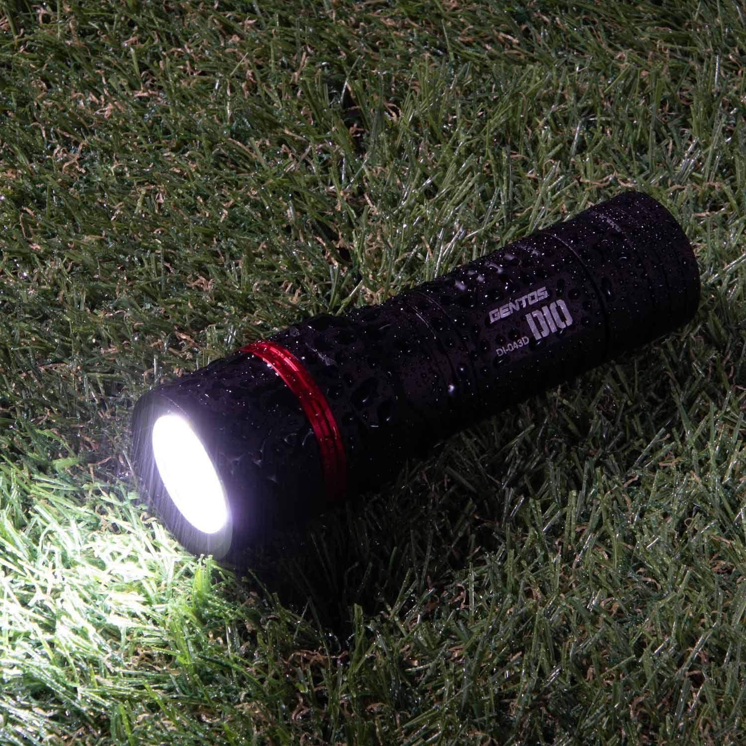 GENTOS(ジェントス) 懐中電灯 LEDライト 単4電池式 強力 400ルー