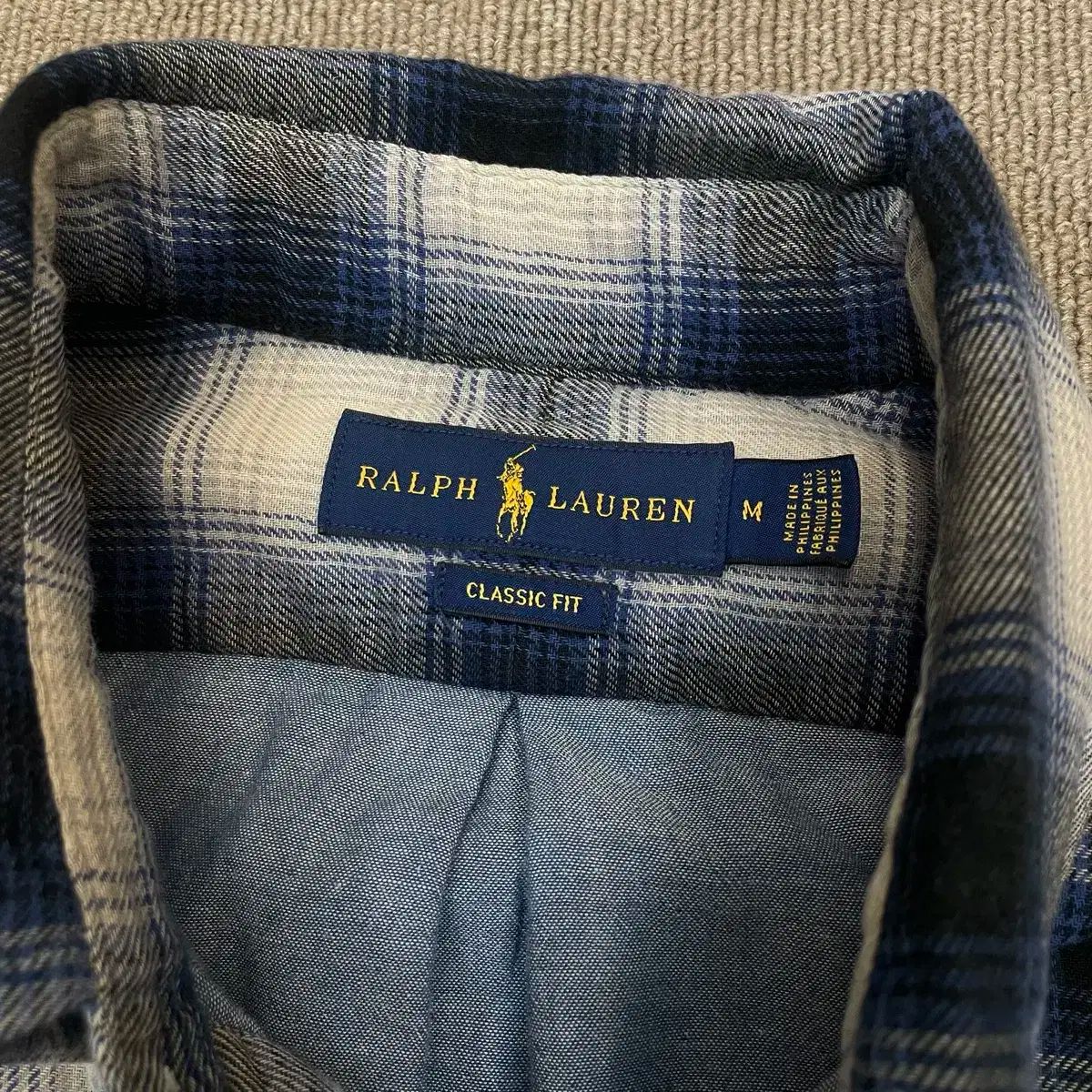 polo ポロ Ralph Lauren(ラルフローレン) オンブレ チェック シャツ m