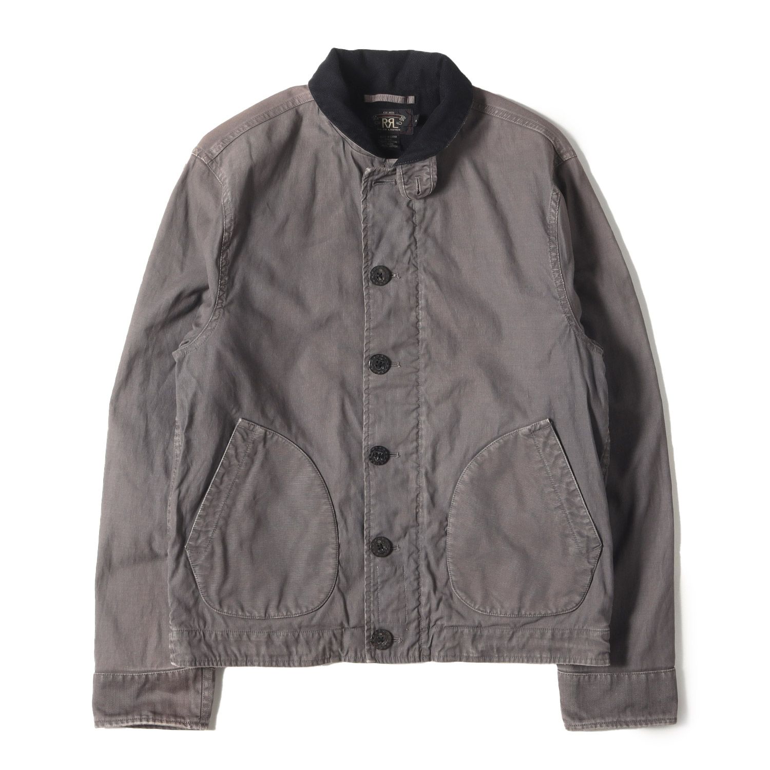 RRL ダブルアールエル ジャケット サイズ:M U.S.NAVY ヴィンテージ加工 