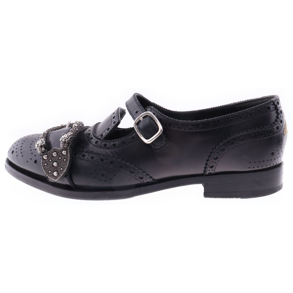 GUCCI (グッチ) 18AW Queercore monk shoe ケルコアブローグモンク 