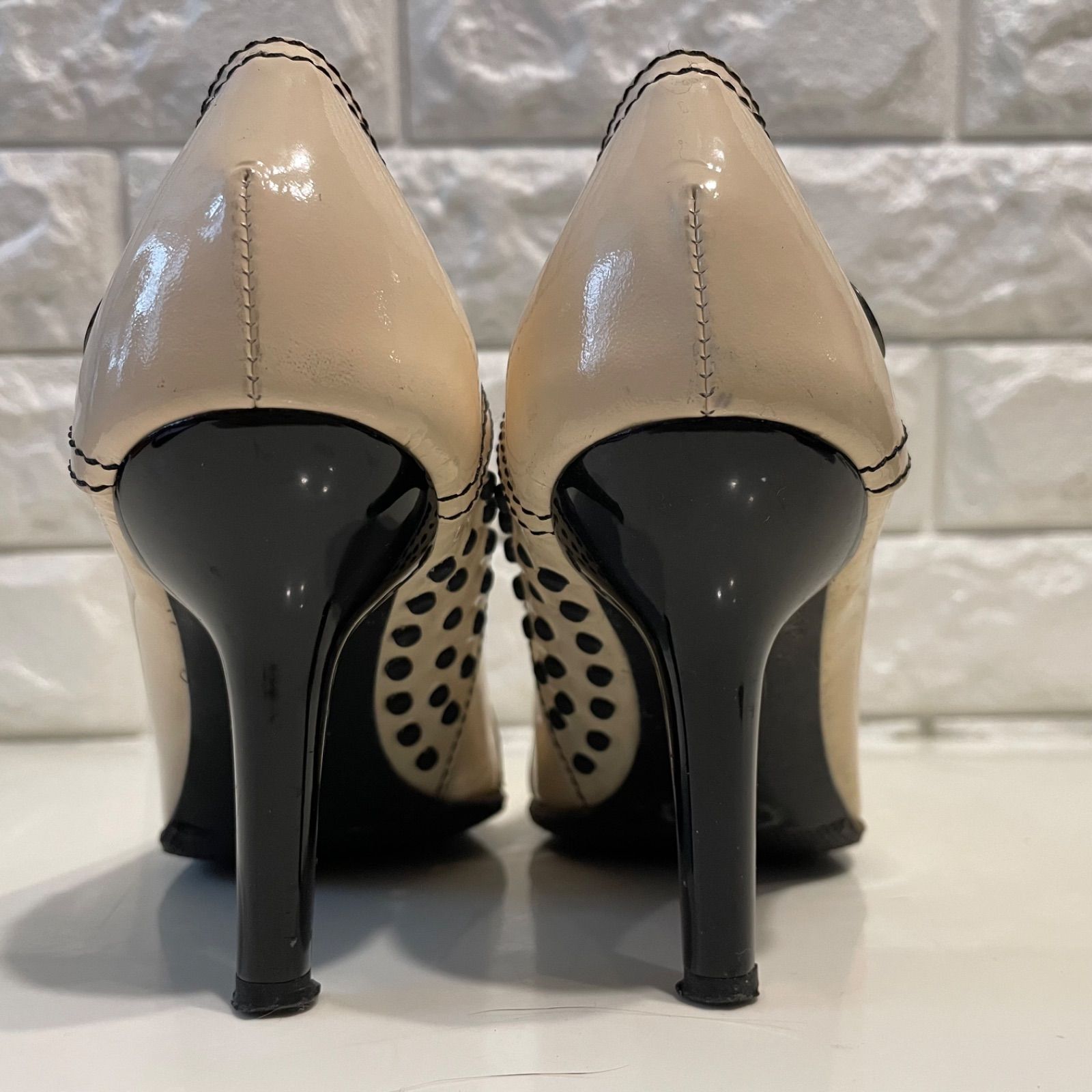 TODS パンプス サイズ34 美品！34サイズ！レザー！】TOD'S本革ハイヒールパンプス