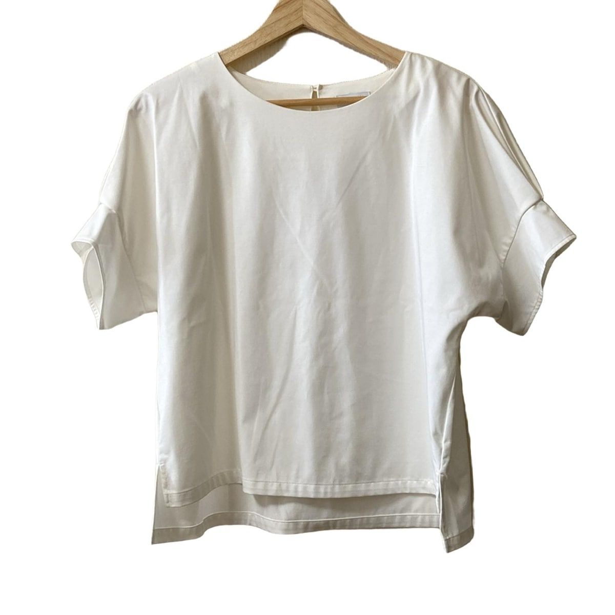 MACKINTOSH PHILOSOPHY マッキントッシュフィロソフィー 半袖カットソー サイズ38 L レディース - アイボリー クルーネック